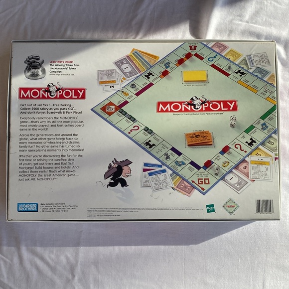 New Vintage Monopoly Family Fun Board Game 2-6 Player Game - Picture 10 of 12